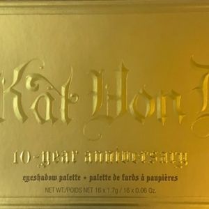 Kat Von D 10th Year Anniversary Eyeshadow Palette